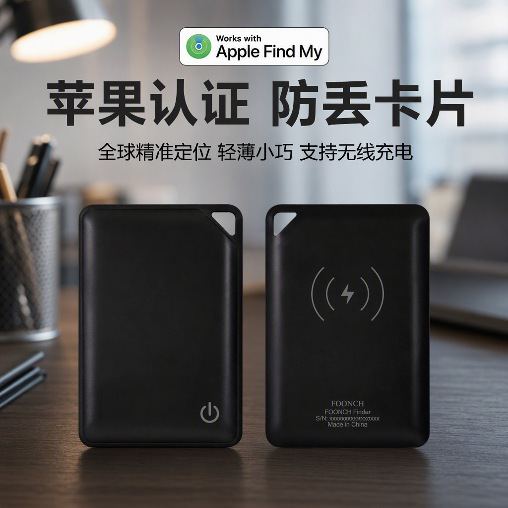 Uluslararası Kart Find My Apple AirTag Kayıp Önleyici MFI Bluetooth İzleme Akıllı Eşya Bulucu