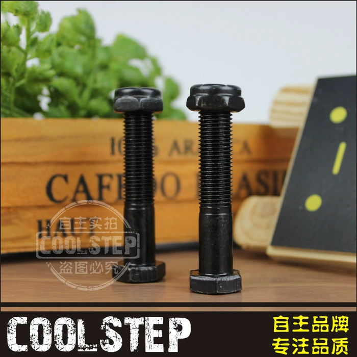 Винт центральной колонки для скейтборда, длинный винт для лонборда, винт для мостовой стойки, гайка, аксессуары для скейтборда