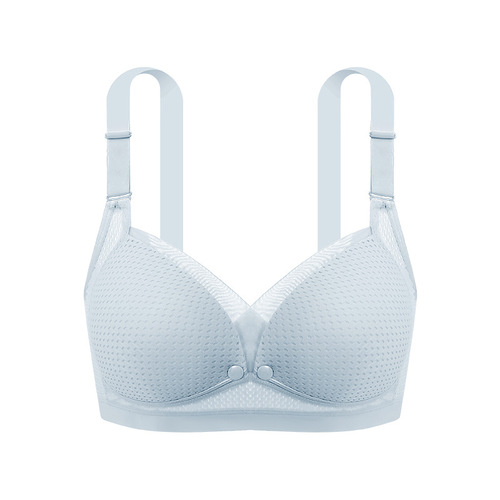 Nursing bra women's push-up anti-sagging summer thin ultra-thin breathable breastfeeding maternity bra comfortable bra wholesale