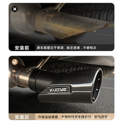 cover, new Prado LC250 Toyota – Exhaust pipe