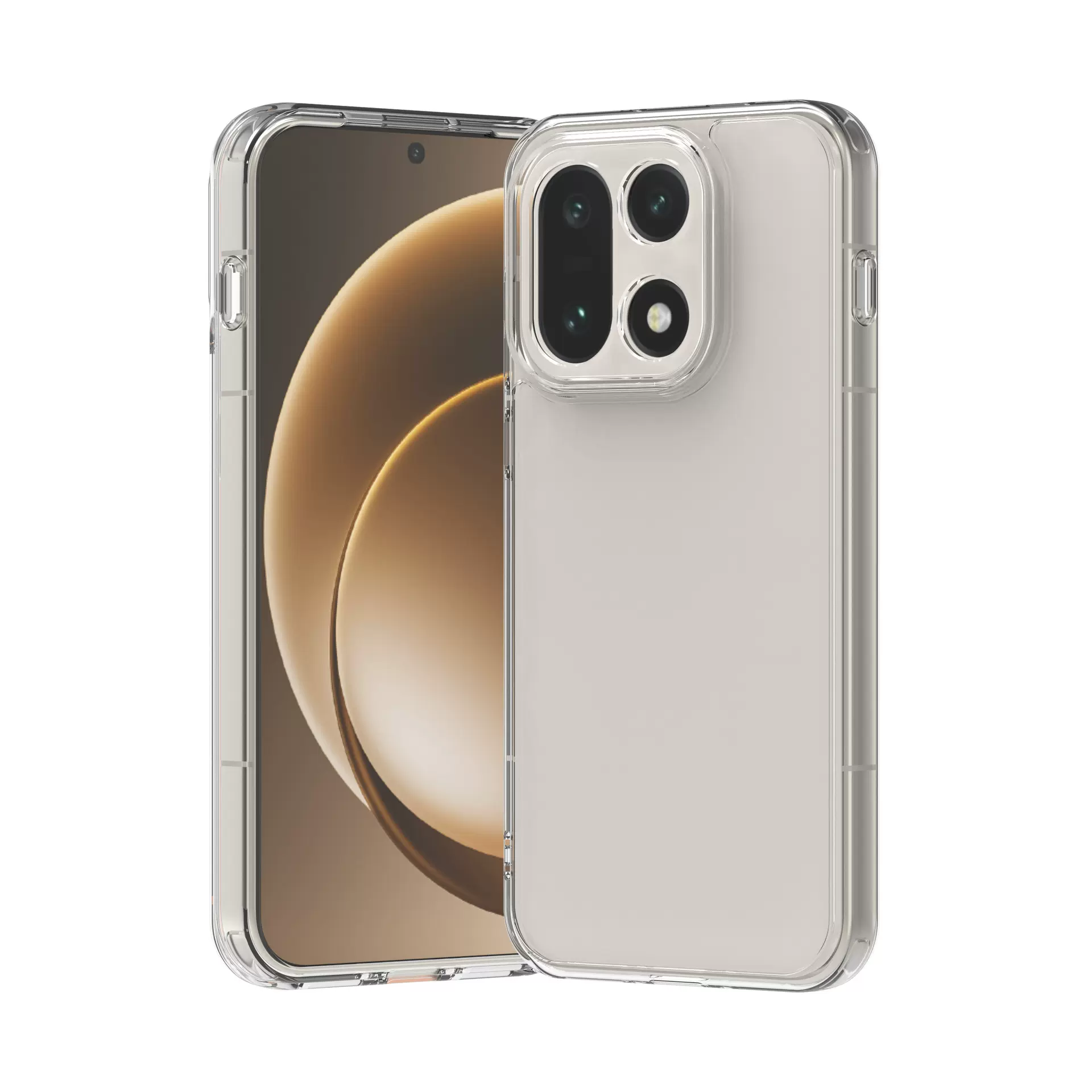 适用1+15透明二合一TPU+PC手机壳ONE PLUSACE6全包精孔防摔保护套