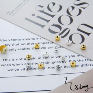 18K��ɫ��ɫ��λ������朴�����β��diy�Ʒ����߉�偹̶���
