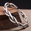 Woven retro bracelet with pigtail, 2023, European style, wholesale