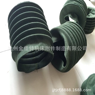 丝杠防尘罩 帆布油缸防护套 气缸光杠液压缸保护套 伸缩式防护罩