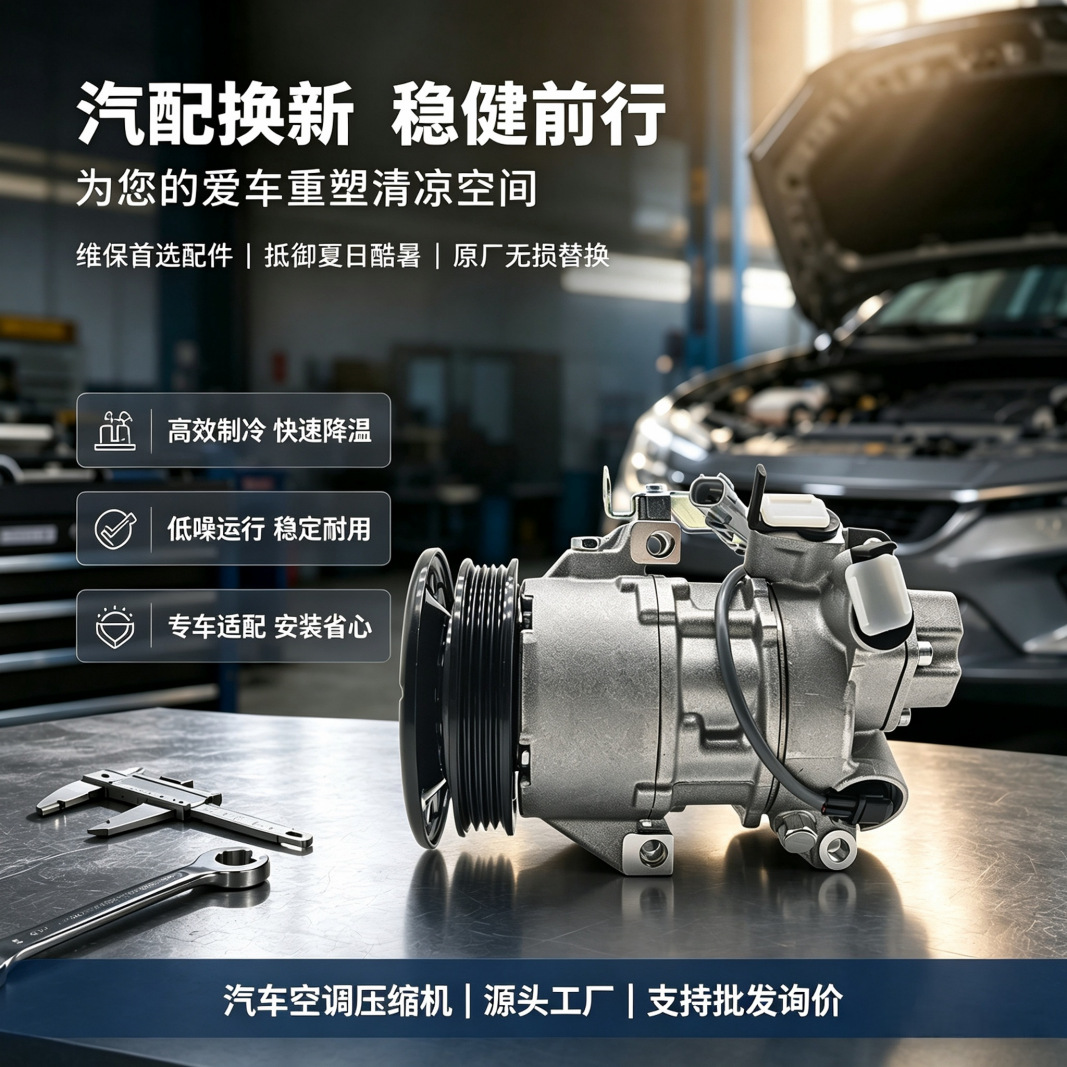 Suitable for Toyota Yaris car air conditioning compressor, part number 883100D320 - 88310-0D300