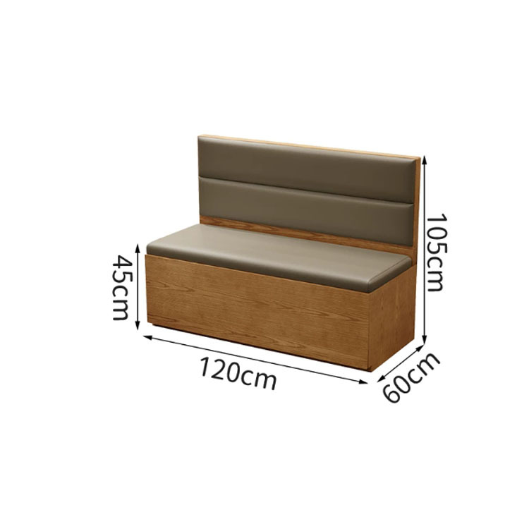 Juego de Mesa y Sillas para Comedor de Madera Maciza para Restaurante