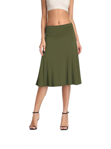 Summer New Independent Website European and American TikTok Women's Ruffled Casual Skirt