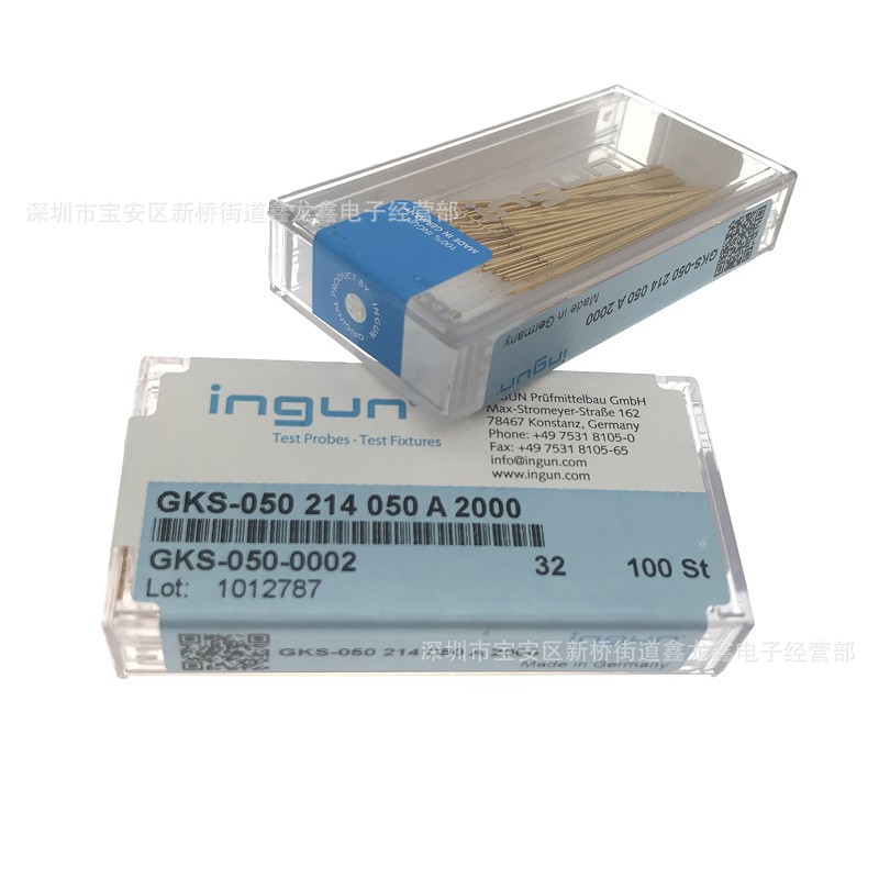 德国原装进口 INGUN英冈探针 GKS 050-214-050A1000/A2000 电测针