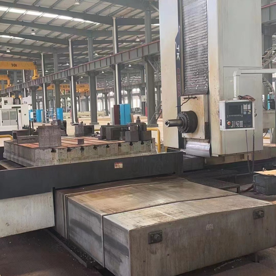 出售沈阳中捷，TK6516数控刨台镗床铣，西门子828D系统四轴光栅尺