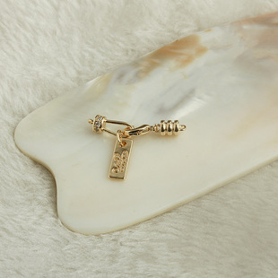 14k����ɫ΢��ʯ���h�� diy�ֹ��Ʒ��� ���Ƶ�����β���r��