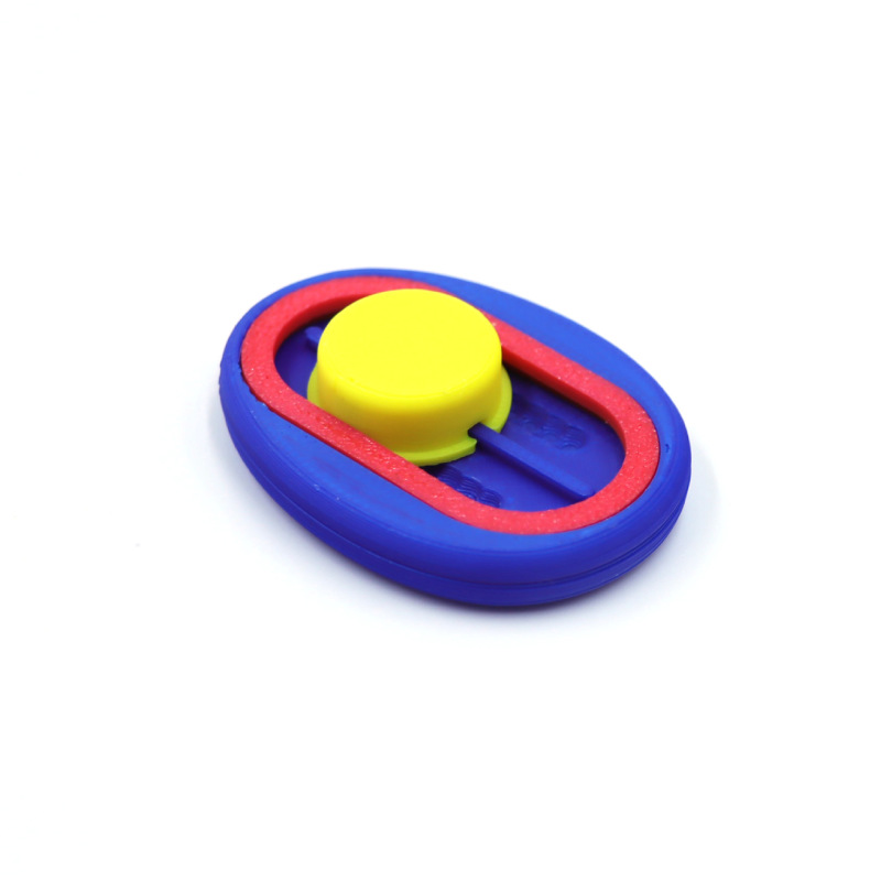 クロスボーダー起爆金3dプリントMagneticハプティックスライダーFidget edc磁気ストレス解消おもちゃ|undefined