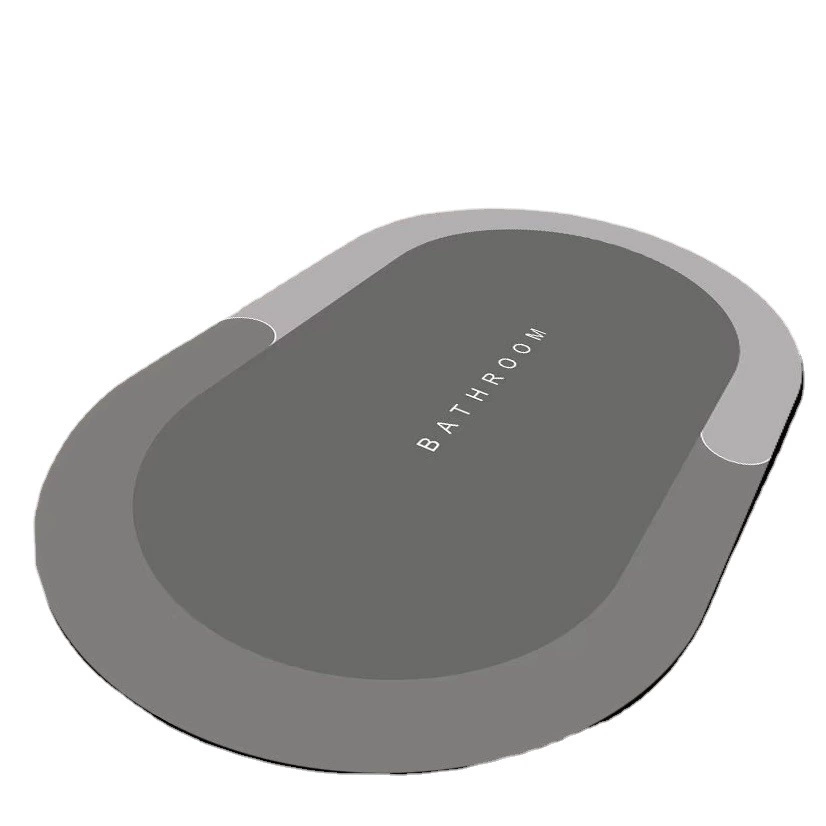 Дверной коврик Кухонный коврик Водопоглощающий коврик для ванной комнаты Быстросохнущий коврик для ног в ванную комнату Дверь в туалет Износостойкий ковер