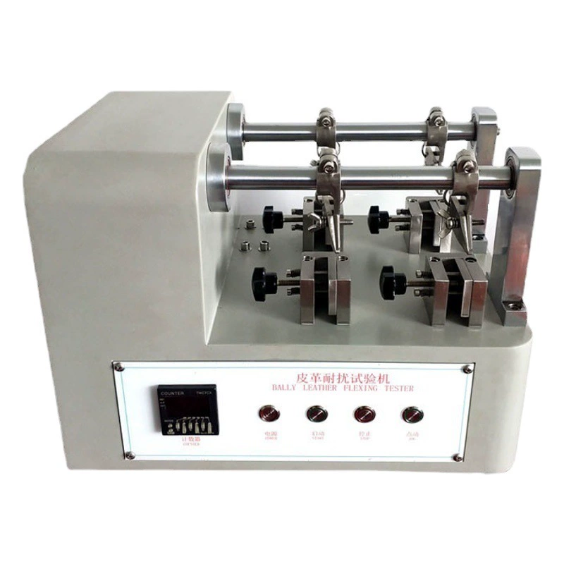 Машина испытания сопротивления аппаратуры испытания кожи машины испытания сопротивления JIS-K6545 кожаная материальная буклинг складывая