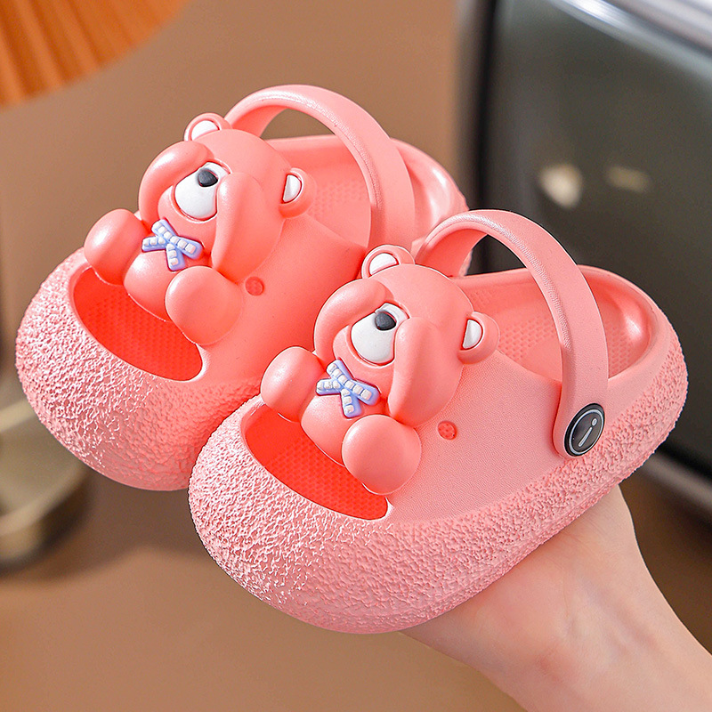 Zapatillas infantiles para bebés con suela suave jardín agujero zapatos para niños en el hogar zapatos de playa antideslizantes para niñas