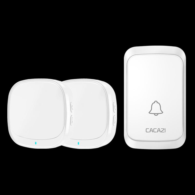 家用无线门铃一拖二老人呼叫器智能门铃音乐叮咚数码遥控USB门铃