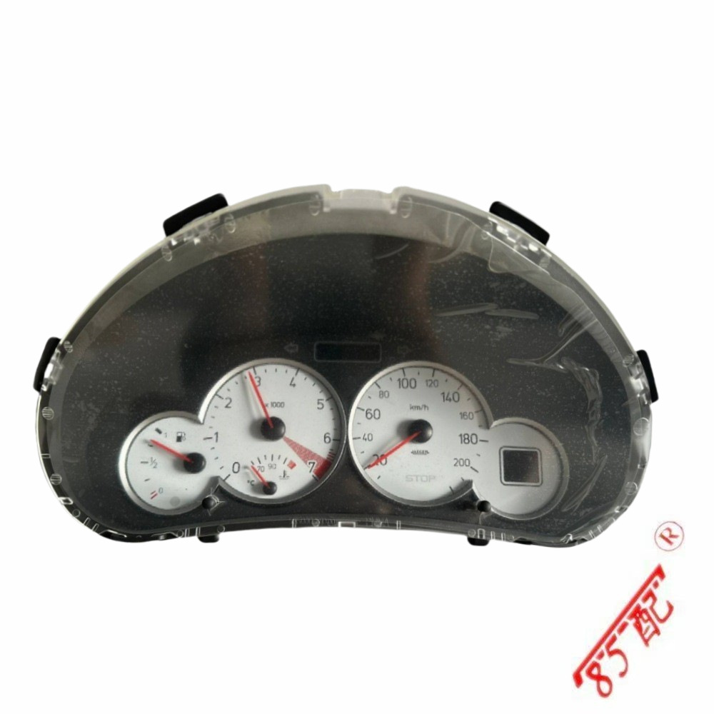 New original instrument cluster assembly 9648837080 6104VG for Peugeot 206