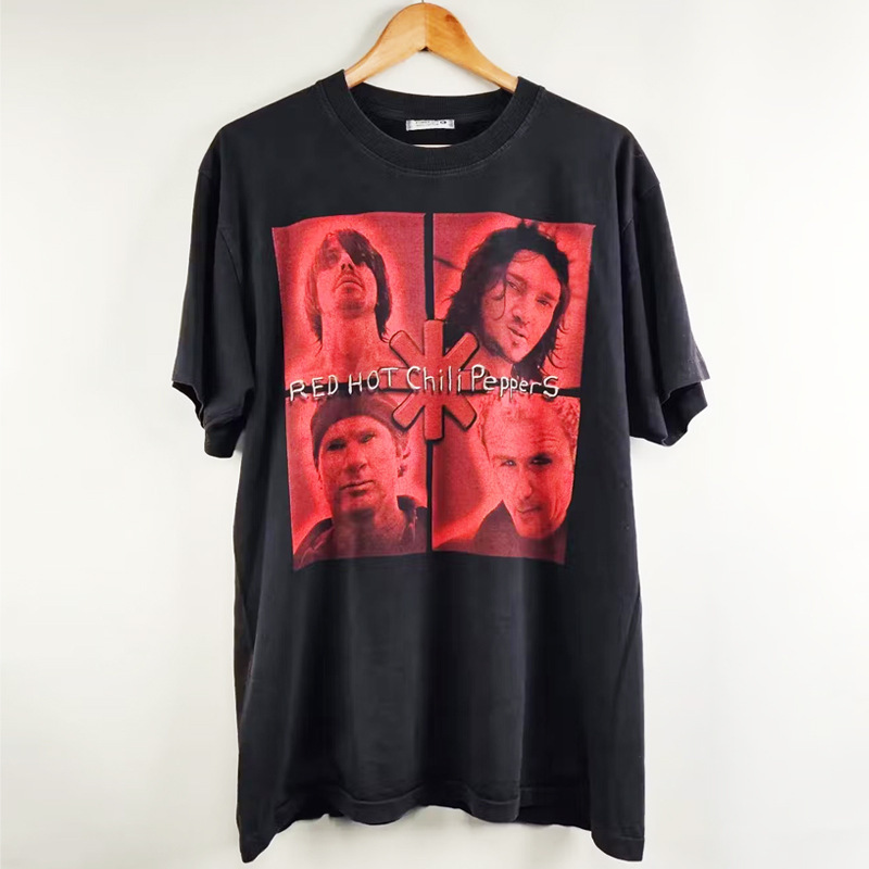90's Vintage Red Hot Chili Peppers Red Pepper band Vintage do rock T-shirt 90's Vintage Red Hot Chili Peppers Red Pepper band Vintage do rock T-shirt