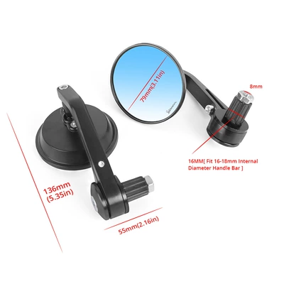 mirror end for VESPA – Motorcycle rearview mirror