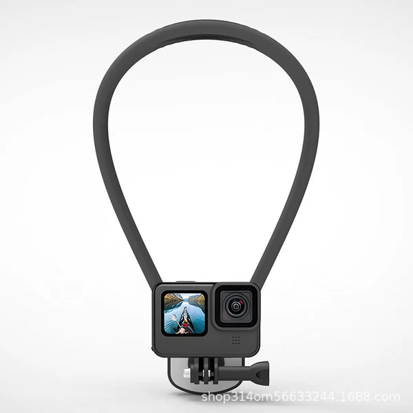 Camera, black tubing
