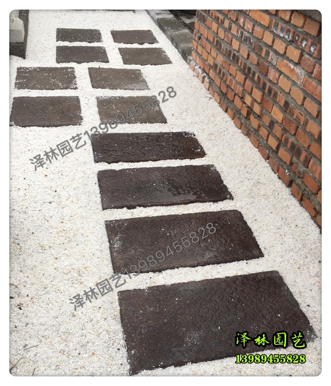 PC老石板青石武康石人造仿古石材混凝土预制复古石板600*300*50