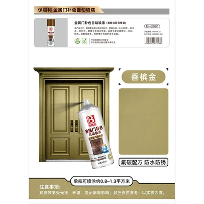 Metal Paint Door Color Change | Avtomobil boyası - champagne-gold-450mlbottle