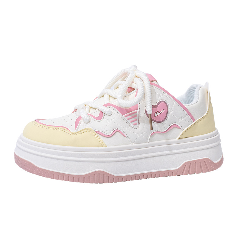 Retirada dopamina fresca dulce zapatos de skate juvenil viento pequeño lindo zapatos casuales zapatos de mujer suela gruesa al por mayor