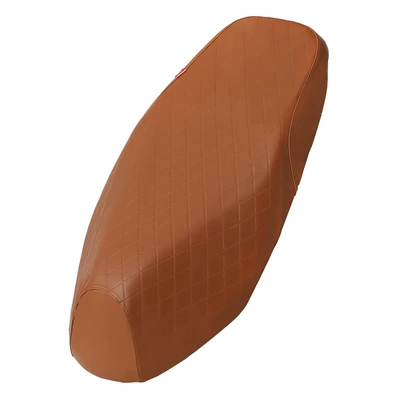 Suitable for Haojue Afr125 Motorcycle Motorcycle cushion - deluxe-edition-brown-diamond-leather-afr125