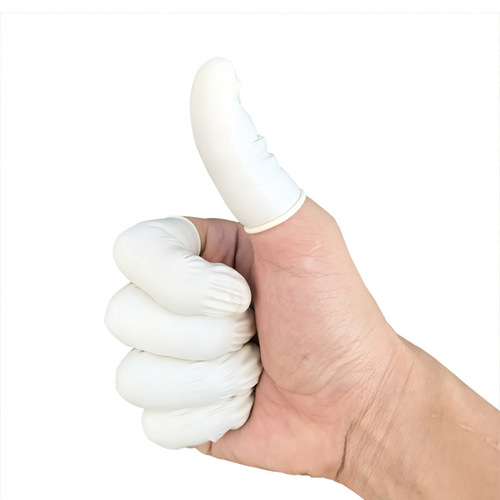 Rubber disposable finger cots, wear-resistant finger cots, non-slip embroidered waterproof wound finger protection protective gloves