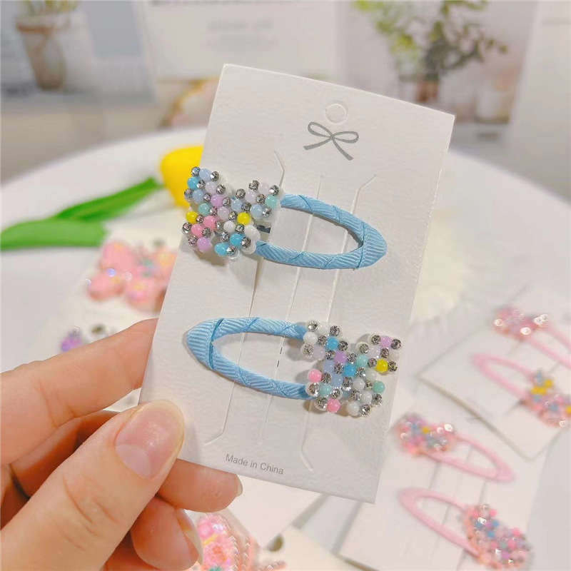 Cute Butterfly Imitation Pearl Hair Clip Hair Band display picture 14