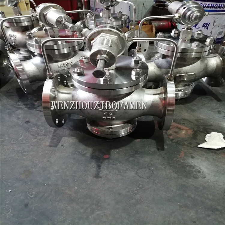 气动 氧气 压缩空气  天然气 液化气不锈钢减压阀 YK43X-16P