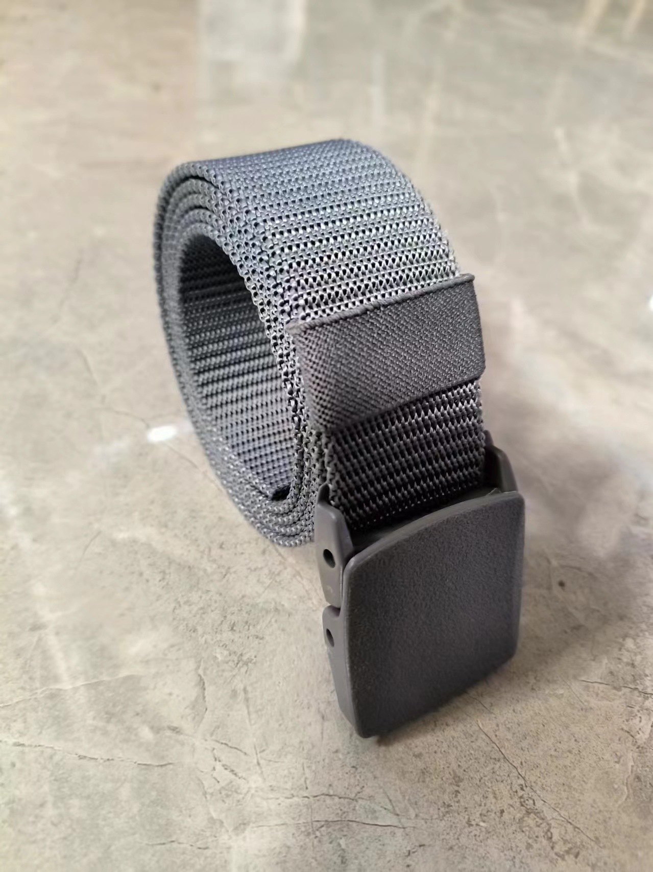 38 amplia transfronteriza Deportes nylon pantalones tácticos cinturón polipropileno hebilla automática cinturón tejido hombres y mujeres protección del medio ambiente pantalones cinturón