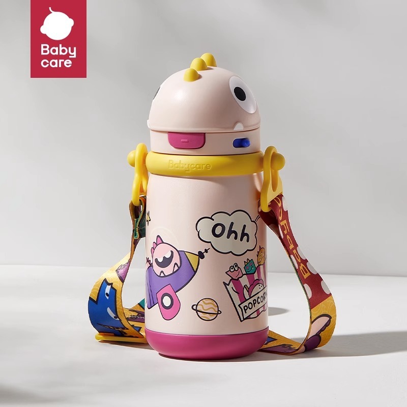 恐龙保温杯婴幼儿保温水杯学饮杯宝宝便携不锈钢吸管杯|undefined