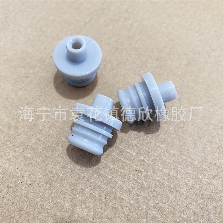 供应硅胶透明脚垫 胶塞堵头 多色圆防滑硅胶垫 橡胶保护套 保护塞