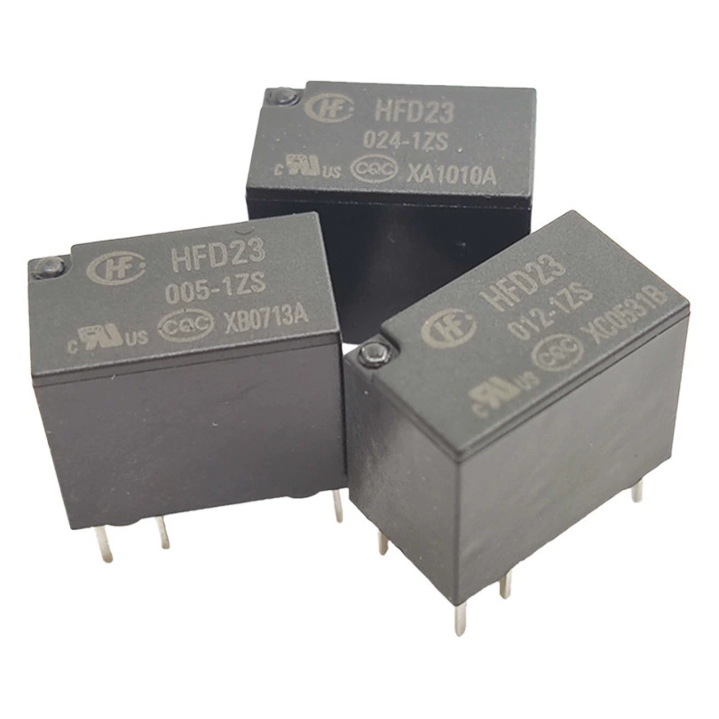 Оригинальное сигнальное реле Hongfa HFD23-012-1ZS, HFD23-024-1ZS, одно нормально открытое и одно нормально закрытое, 6-контактное, 1А