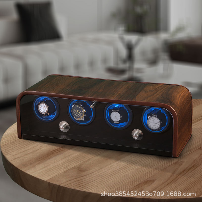 4개의 테이블 위치가 문을 열고 주변 조명을 연결합니다.