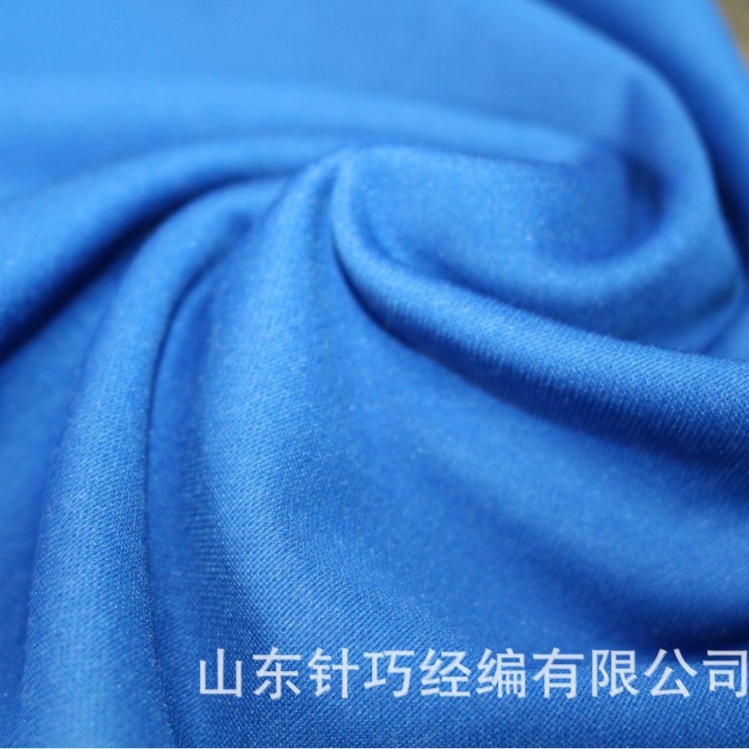 T恤球衣面料现货涤纶鸟眼布全涤米通运动服吸湿排汗速干网眼布