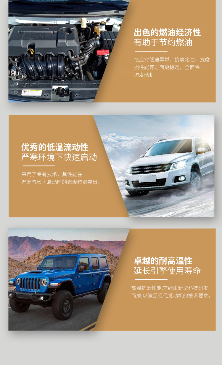 Suitable for Genuine Fully Synthetic Engine Oil Gasoline Engine Oil Car Engine Lubricant Sl Grade 5W-40 Sedan