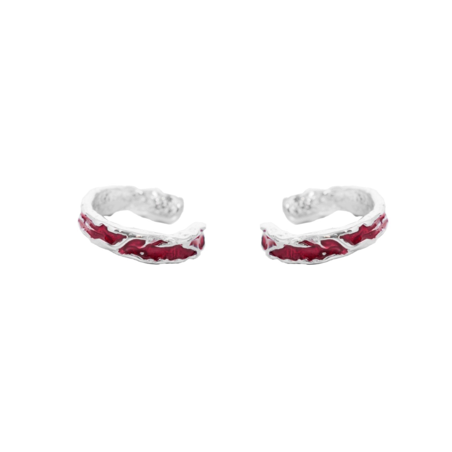 Red ear clips