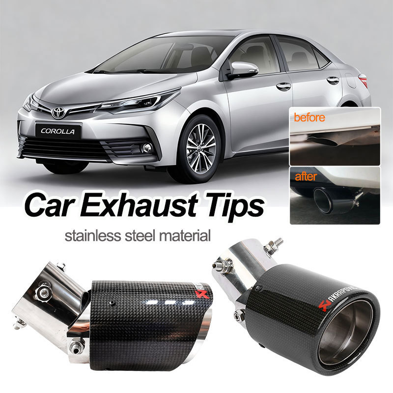 Special tail throat for downward bending of car exhaust pipe…