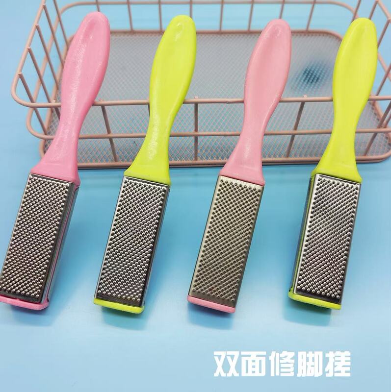 厚い角質や巣を除去する家庭用ペディキュアファイル、両面ペディキュアファイル、カラーハンドル、1元と2元の卸売|undefined