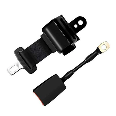 including self-locking two-point seat belt: Car seat belt - semi-closed-retractor-20-wire-rope-base