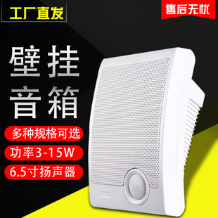 Wall-Mounted Speaker Wall-Mounted Speaker Public Broadcast Wall-Mounted Audio Fire Speaker Background Music School Meeting Speaker