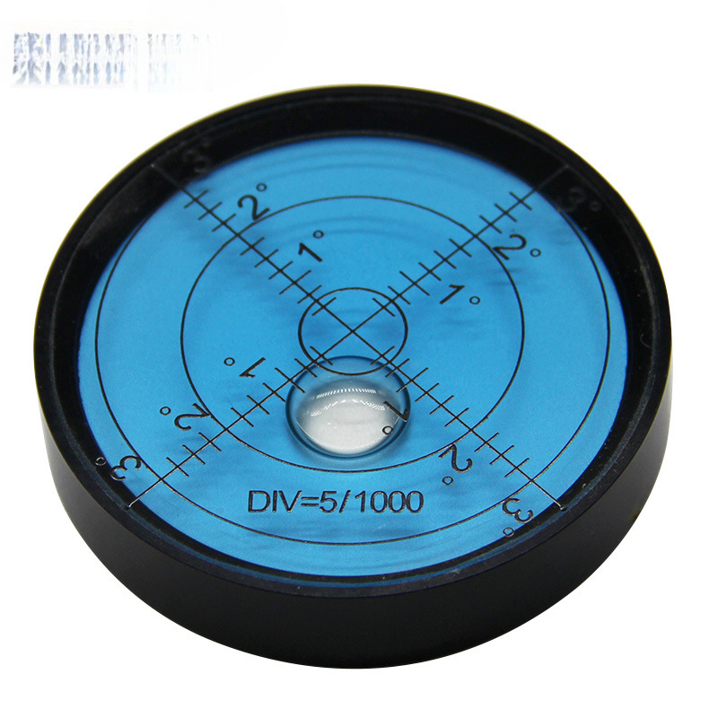 15 minutos nivel universal de metal magnético 6012 mini nivel de alta precisión burbuja de aire de nivel pequeño burbuja horizontal redonda