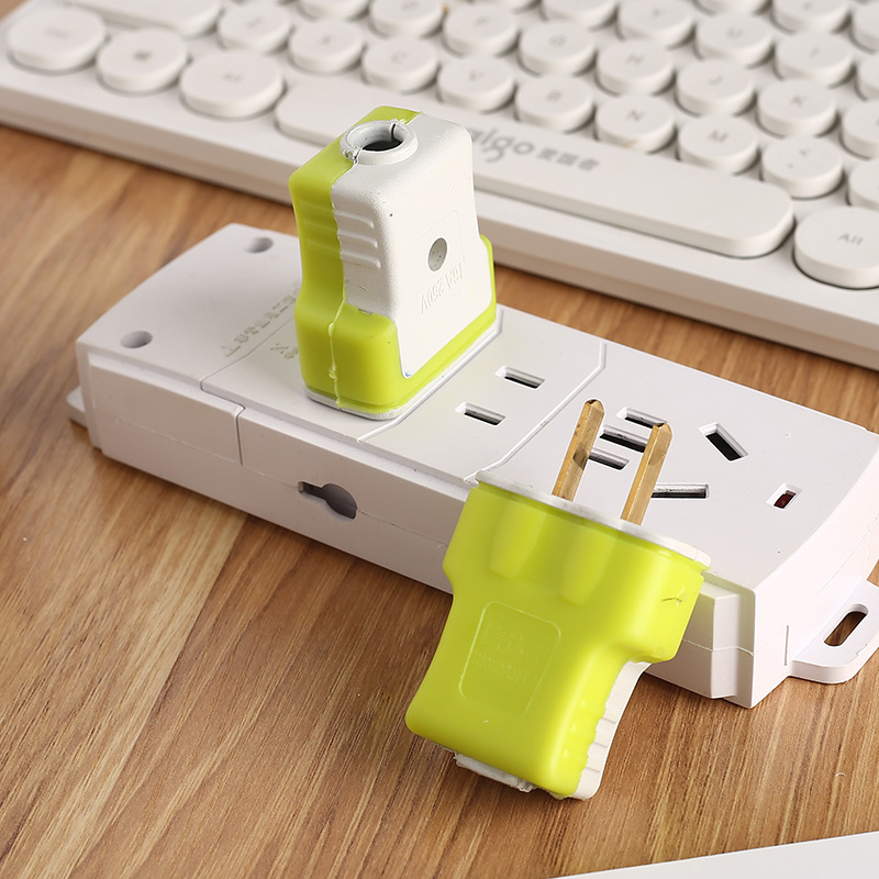 揭阳棉湖电插头大号固定式1.4厘厚纯铜一体成型包胶防爆二极插头