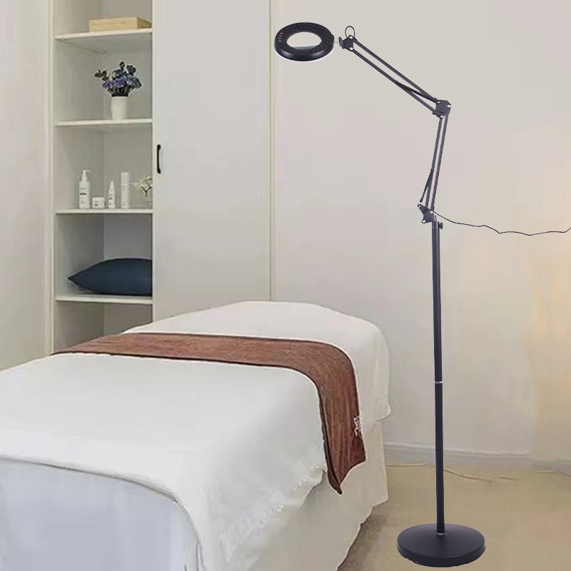 Beauty tattoo work floor lamp LED nail eye care simple study piano lamp Mahjong tattoo eyelash lamp