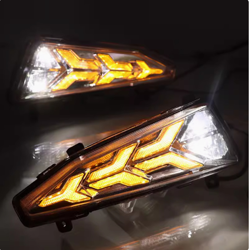 19-23 Renovación de la lámpara diurna Baolai LED fluorescente Renovación de la lámpara de niebla de conducción diurna