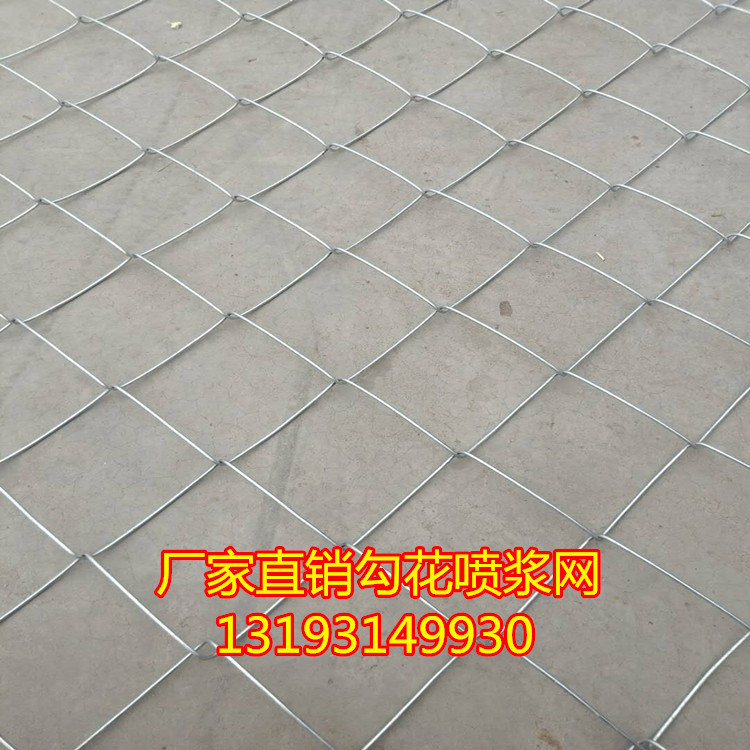 厂家直销镀锌勾花网边坡喷浆挂网客土喷播钢丝网边坡植草挂网现货