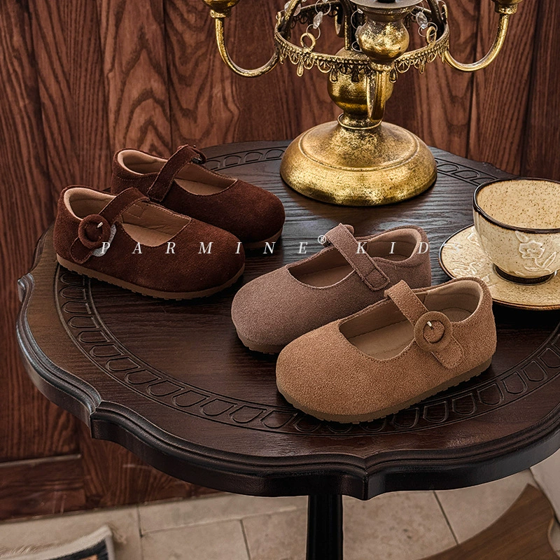 Кожаные ботинки Baken маленькие кожаные туфли