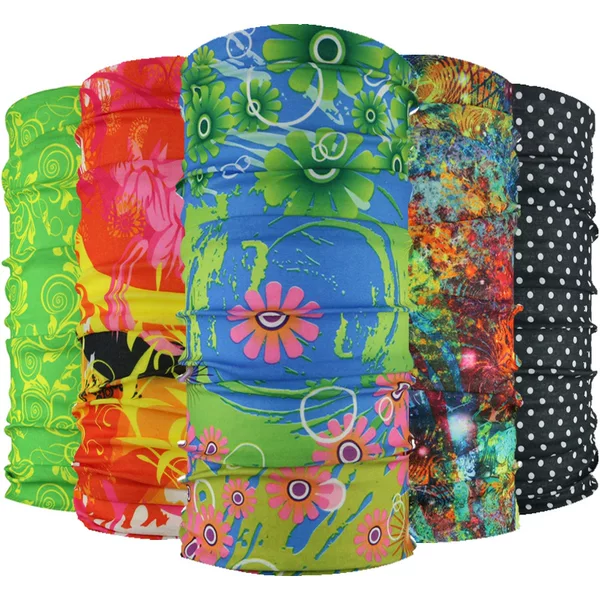 Wholesale outdoor riding mask sweat-wicking color turban scarf sweat scarf multifunctional bicycle seamless magic turban