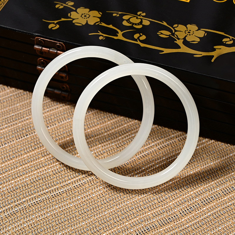 모조 화이트 옥 48mm